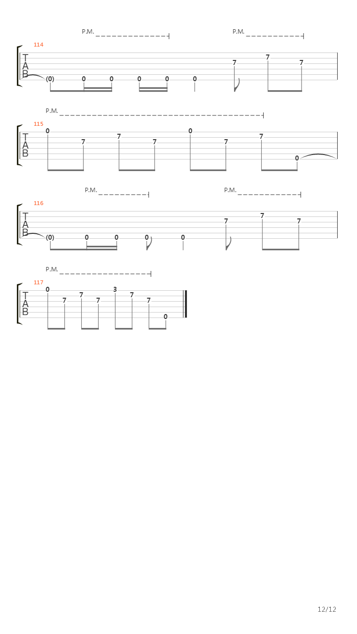 Perlucidus吉他谱