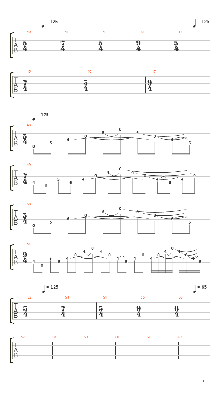 A Myriad Of Visions吉他谱