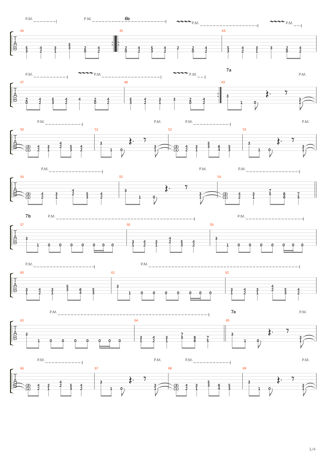 Falling Down吉他谱