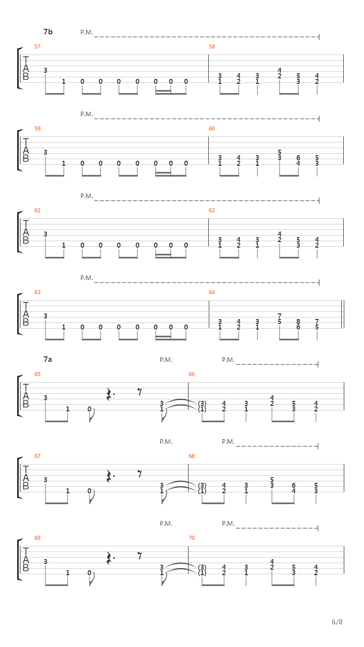Falling Down吉他谱