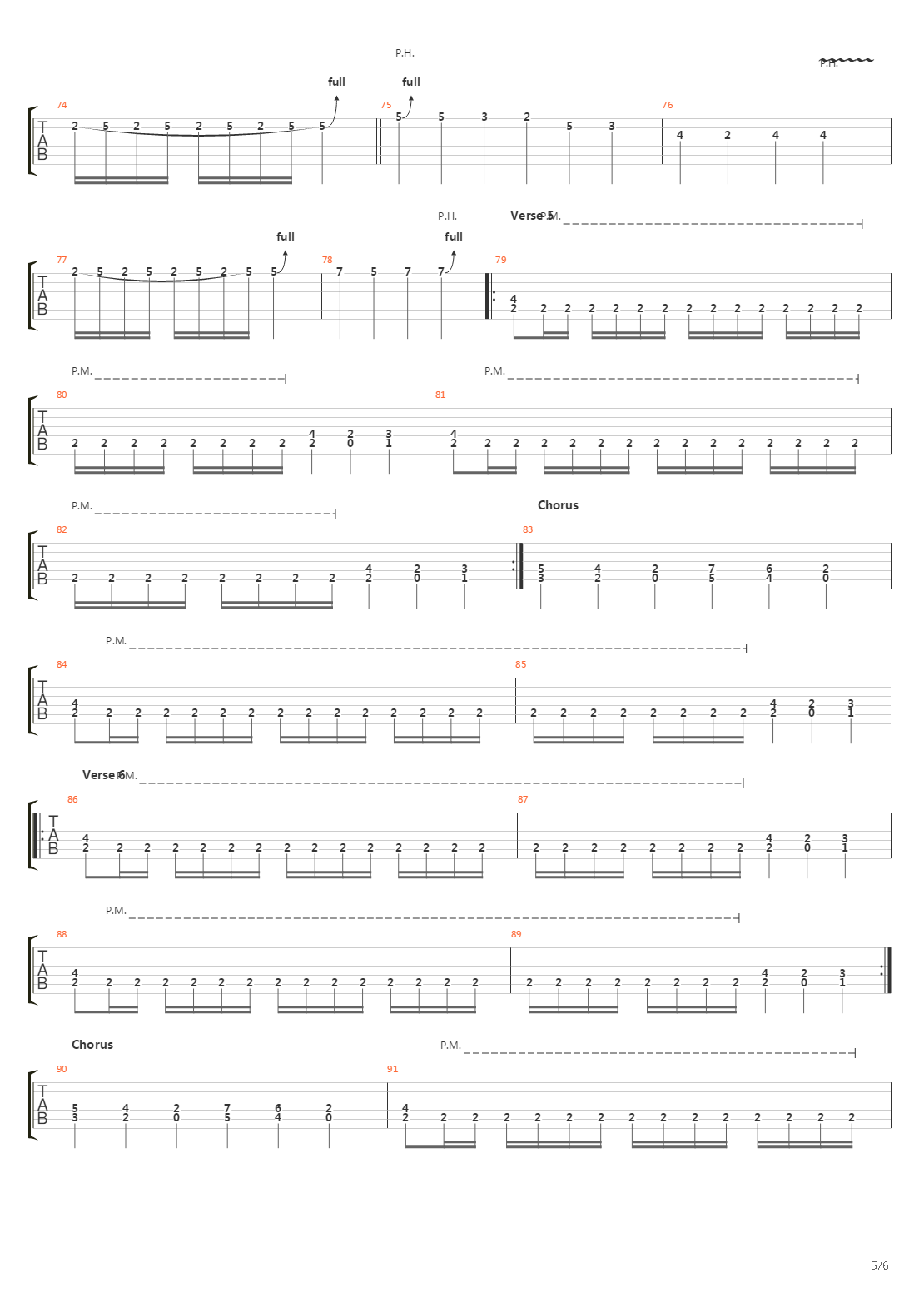 Rush Of Power吉他谱