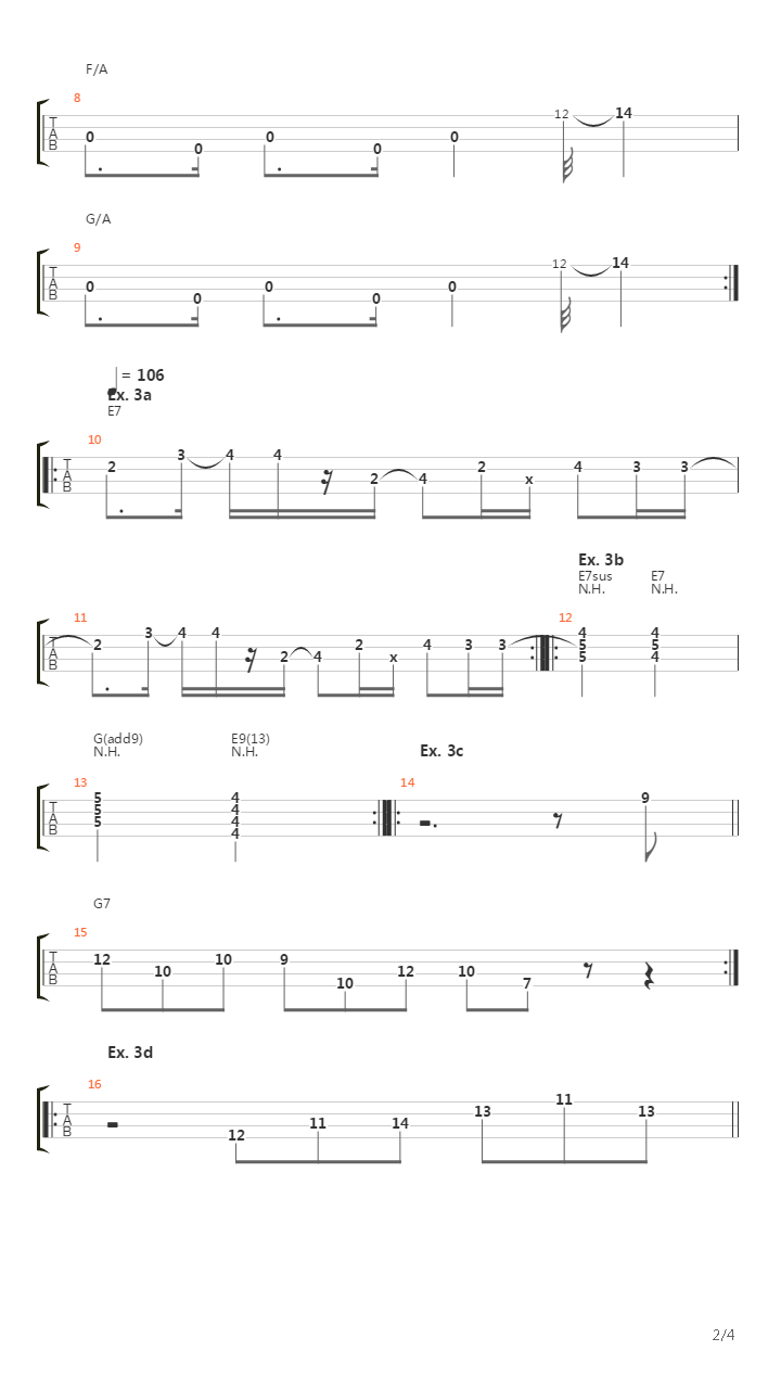 Early Funk吉他谱