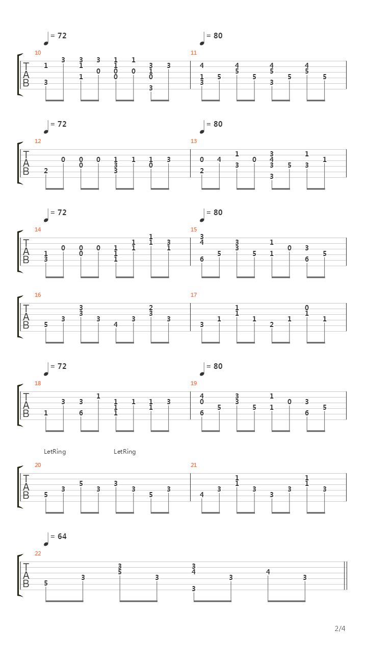 La Chanson Des Vieux Amants吉他谱