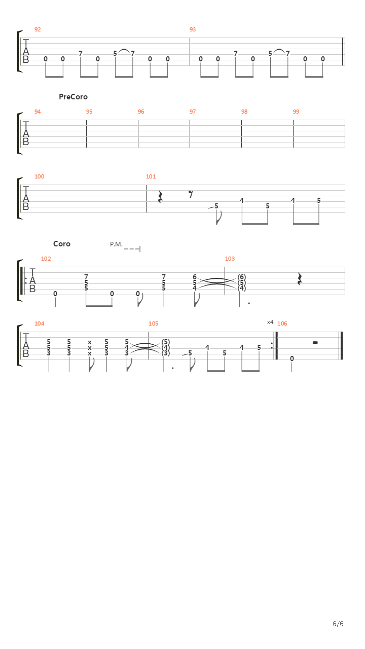 Lobo吉他谱