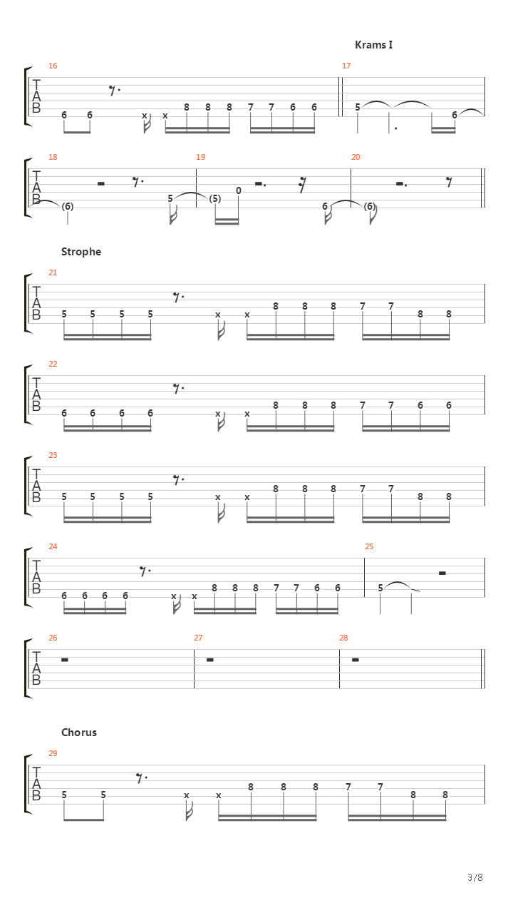 Music吉他谱