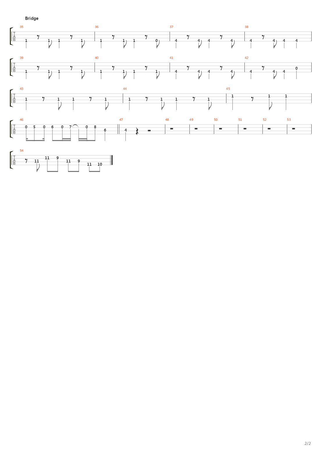 Multiply吉他谱