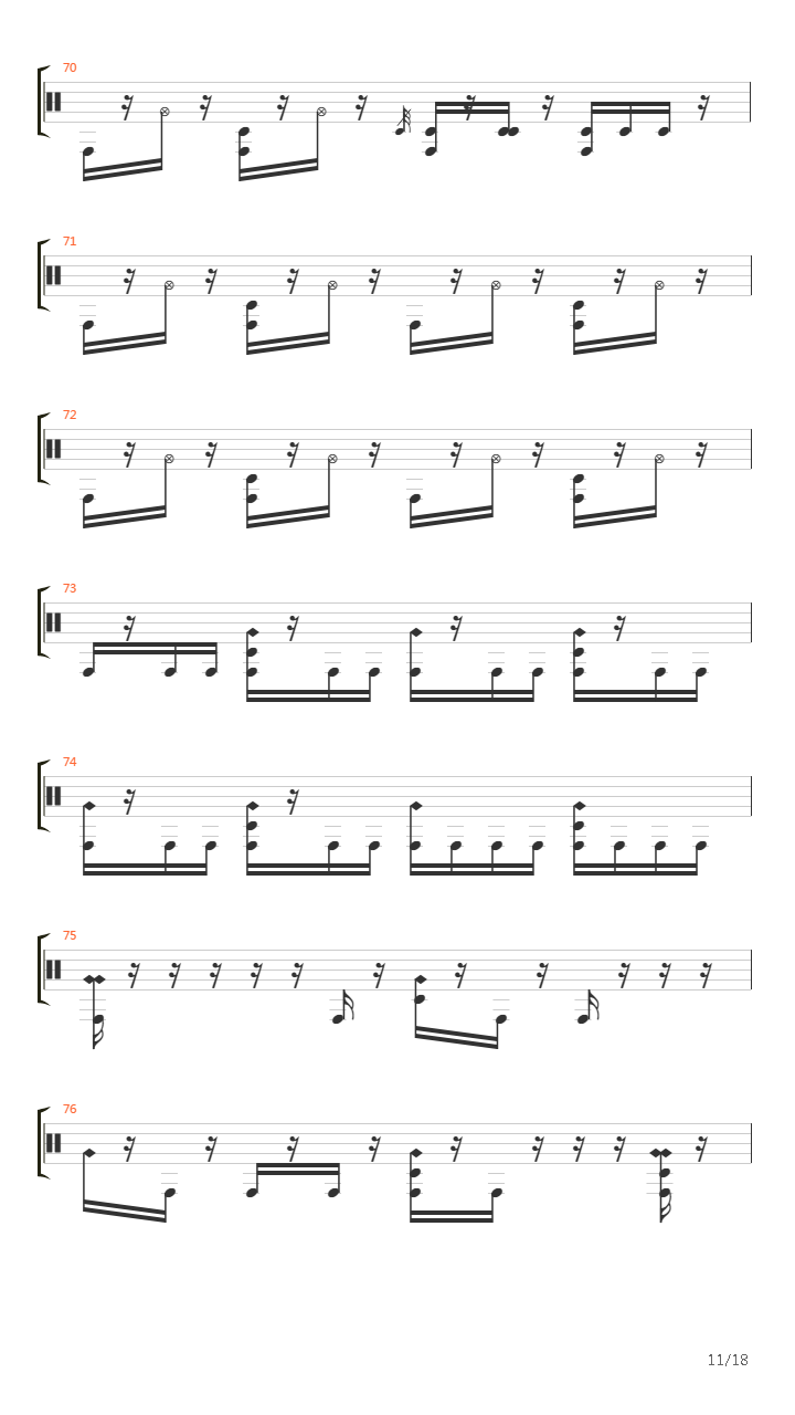 Seasons吉他谱