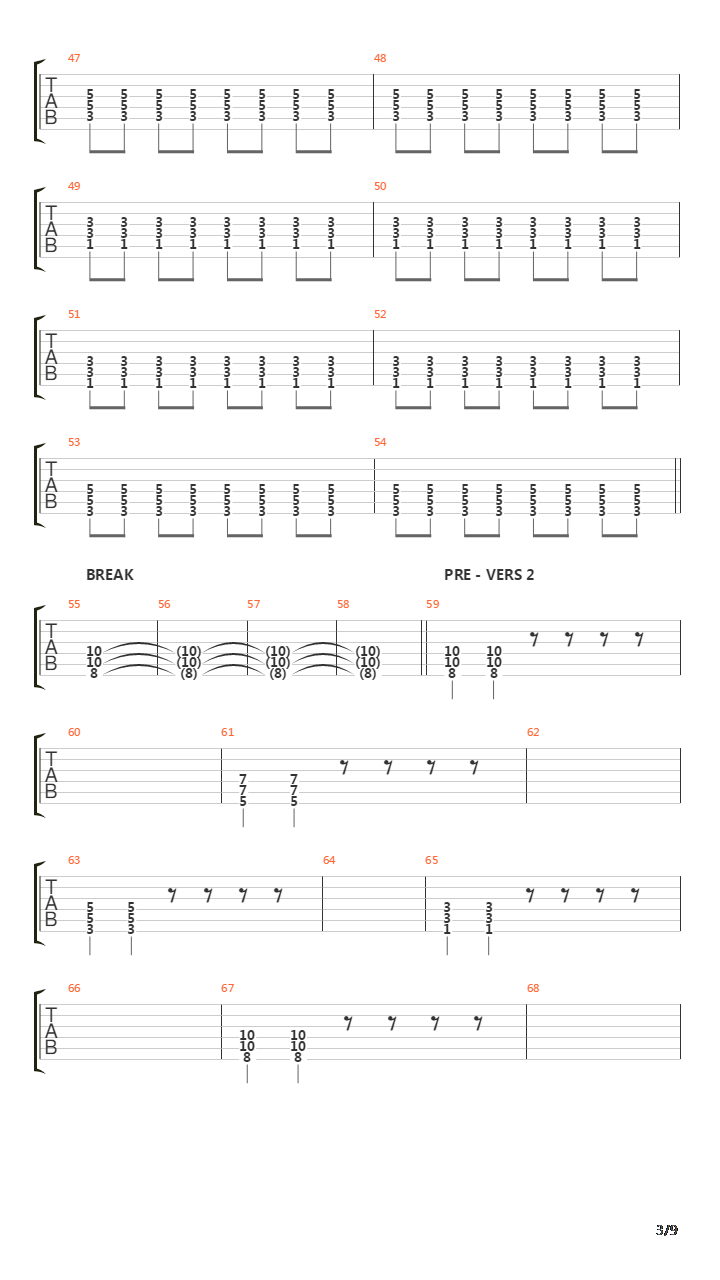 Deep吉他谱