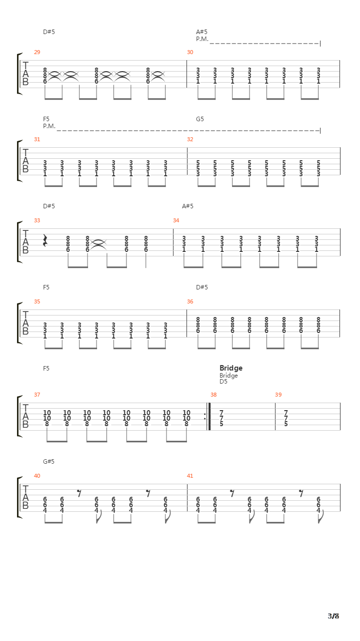 Take On Me吉他谱