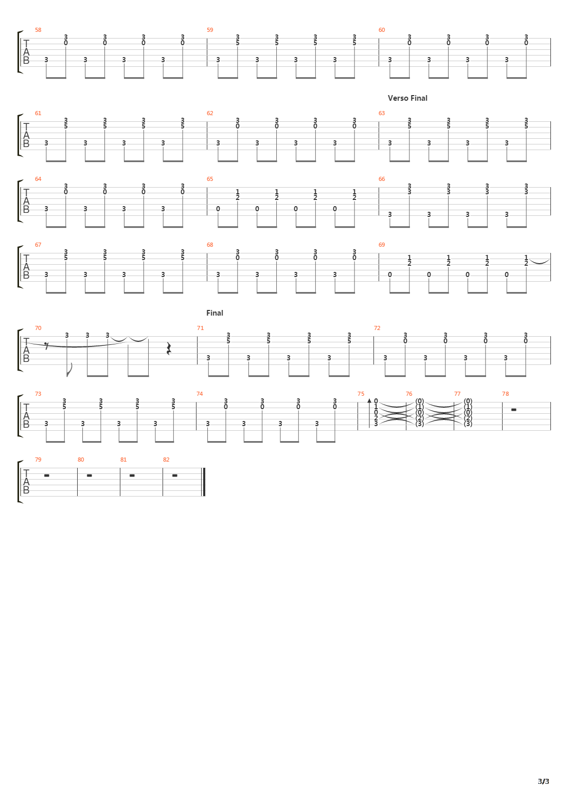 Completo Incompleto吉他谱