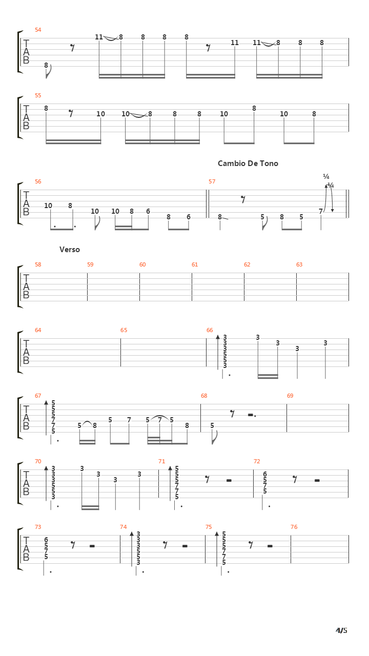 El Lado Oscuro吉他谱