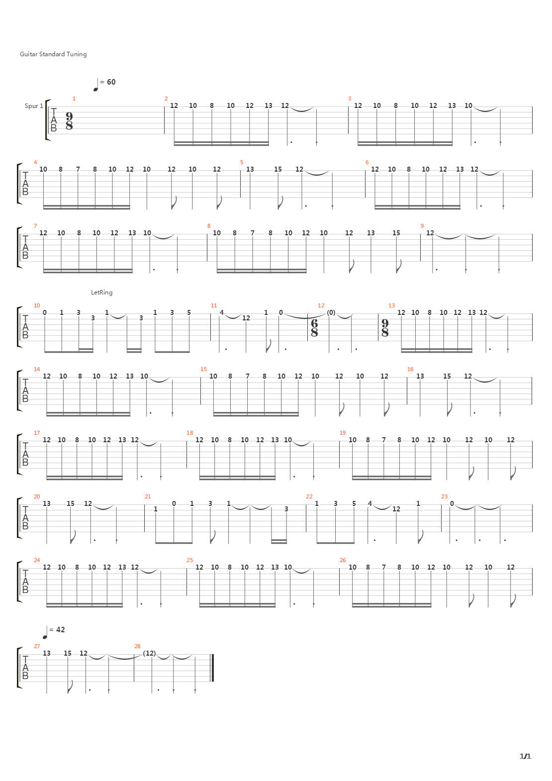 Pans Labyrinth吉他谱