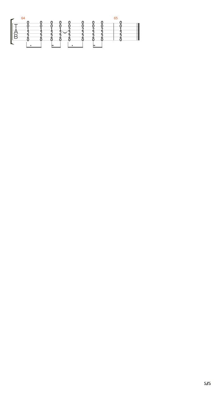 Le Long De Leau吉他谱