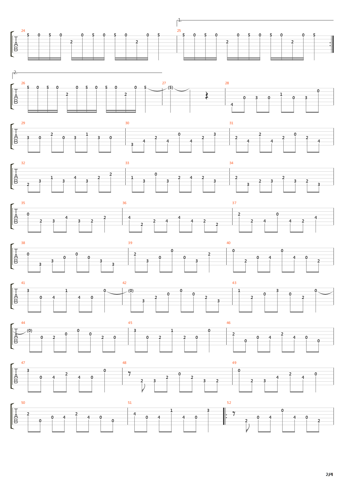 Forms Of Life吉他谱