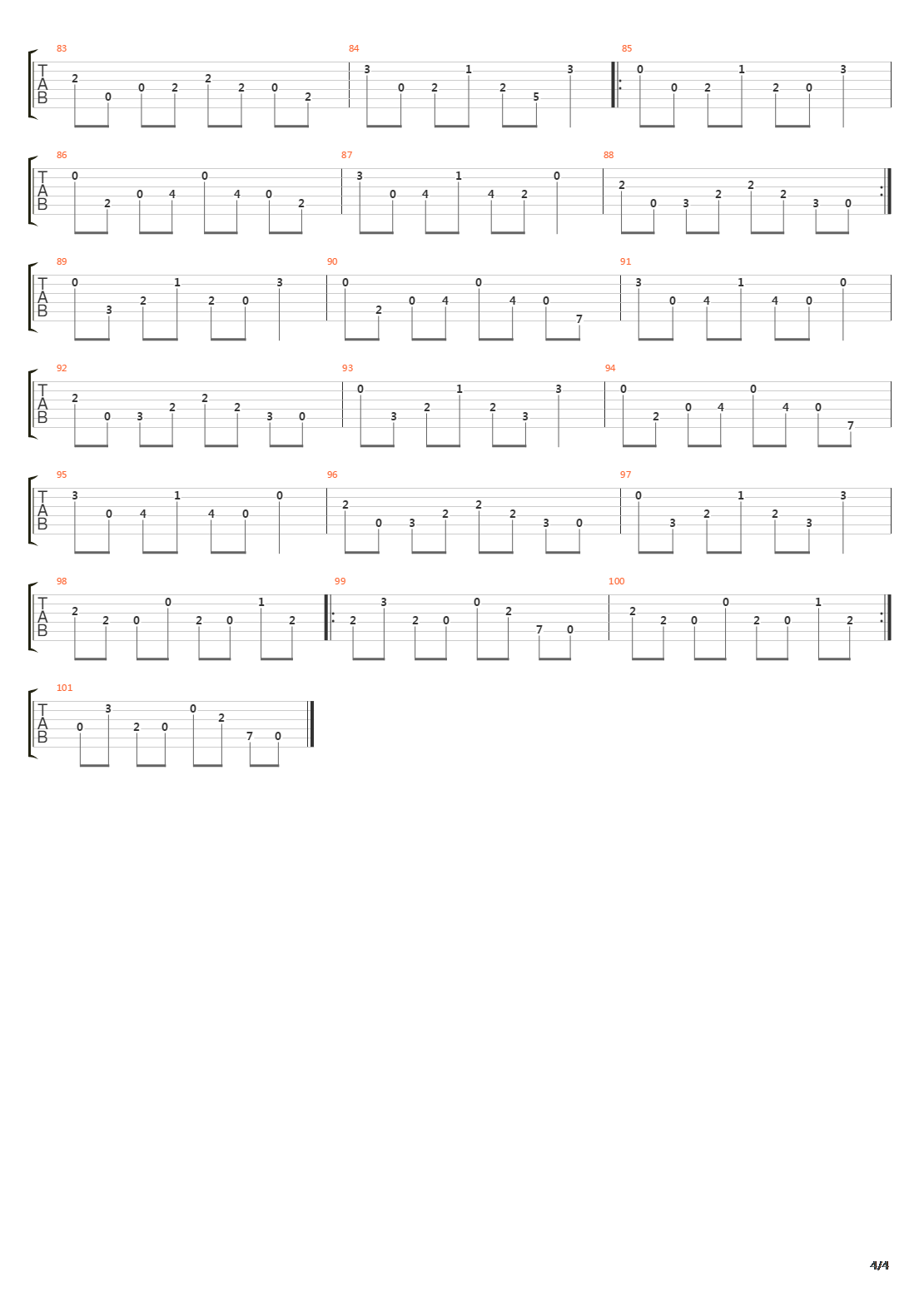 Forms Of Life吉他谱