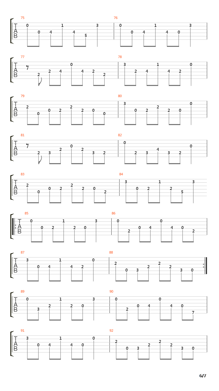 Forms Of Life吉他谱