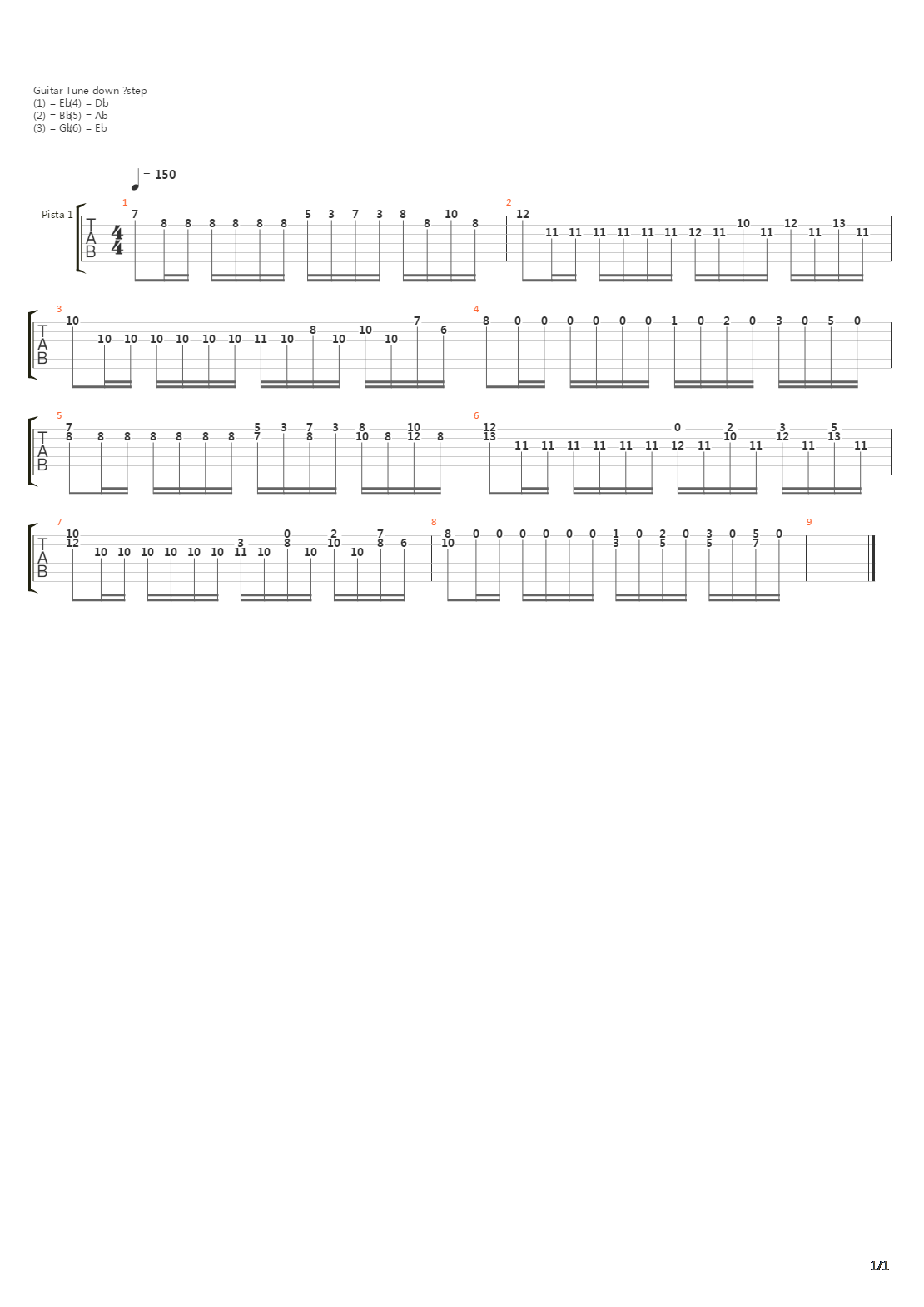 Samurai吉他谱