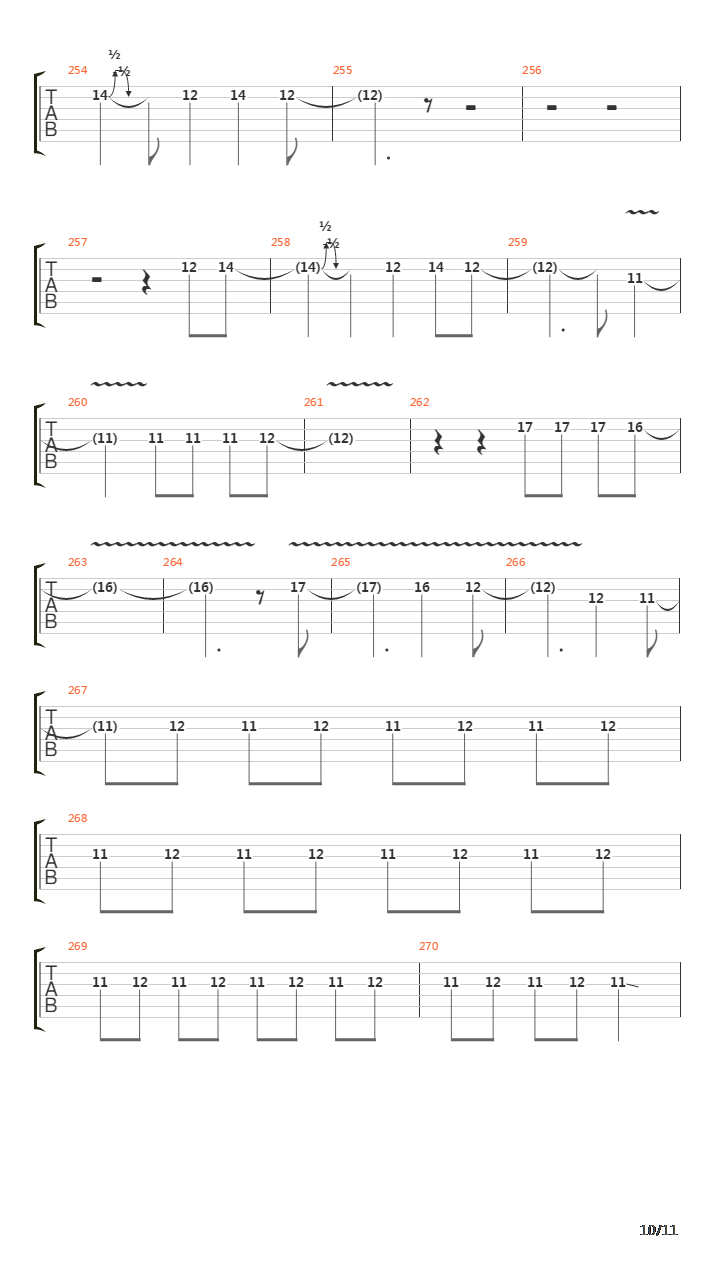 Red Like Roses Part 2吉他谱