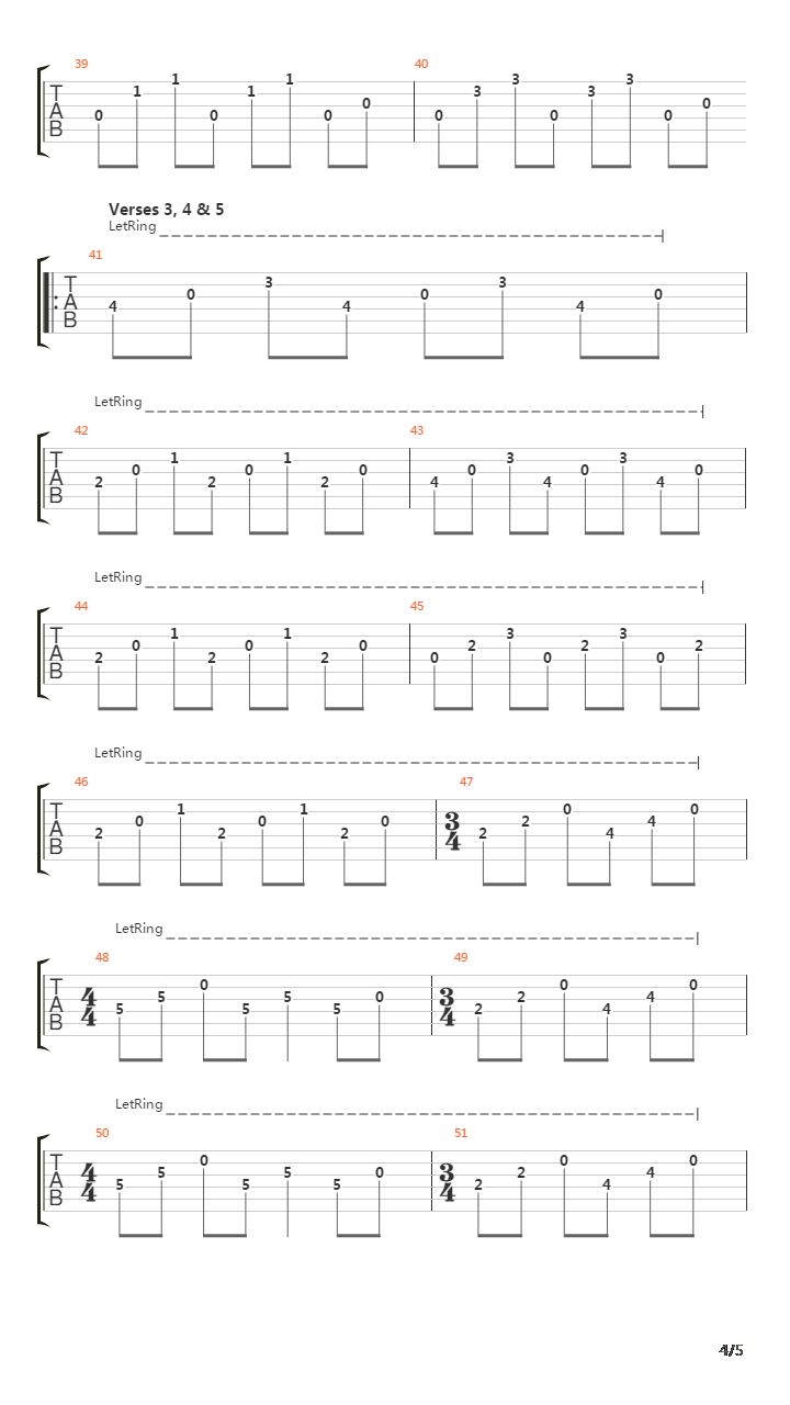 Comin Back To Me吉他谱