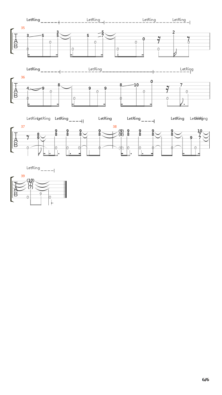 Embryonic Journey吉他谱