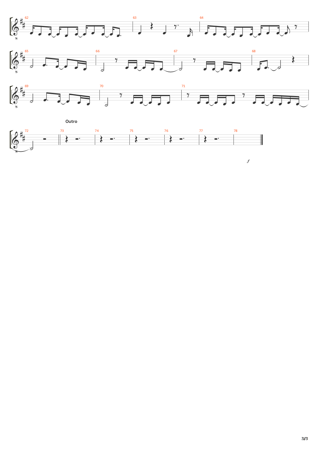 The Way吉他谱
