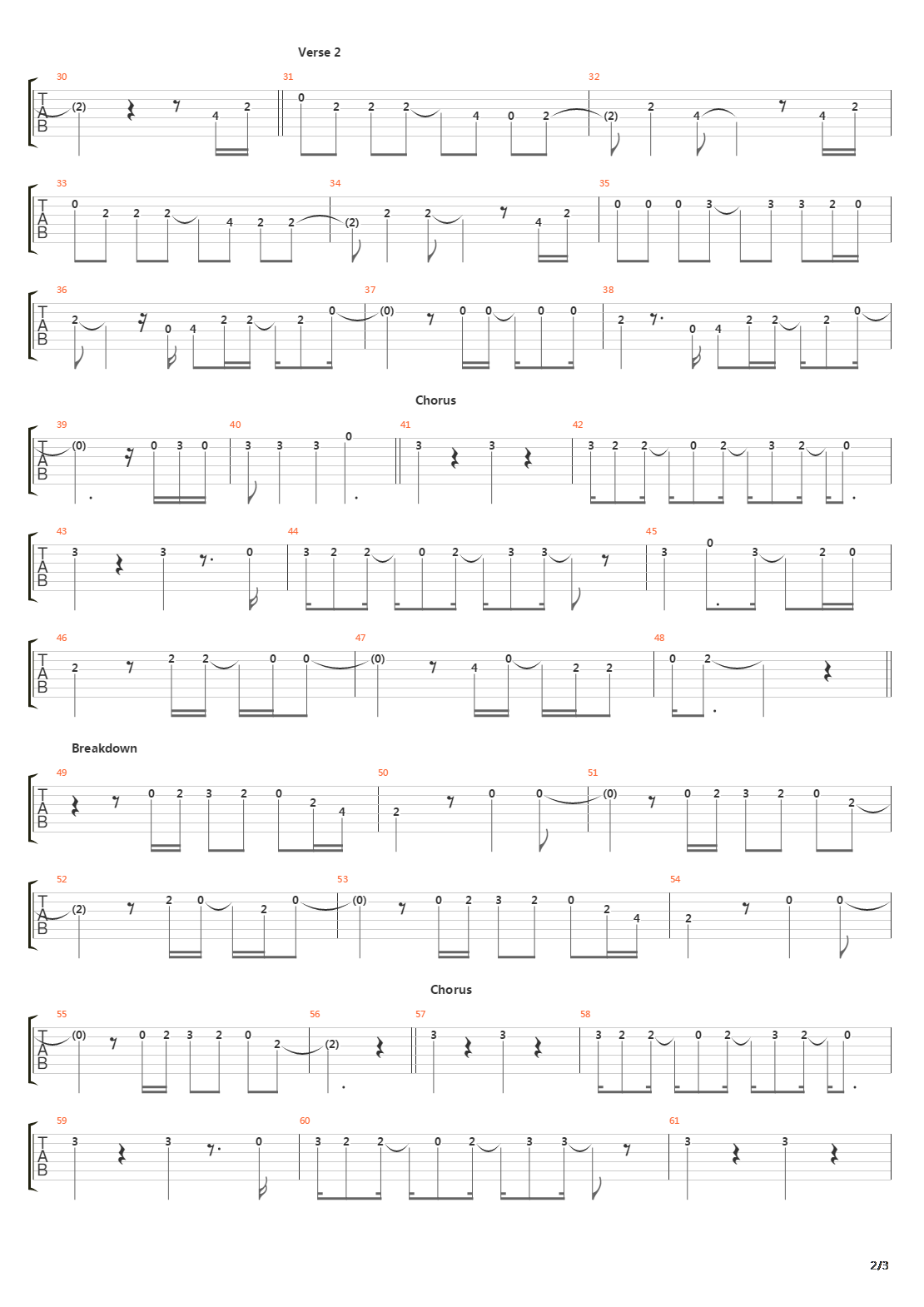 The Way吉他谱