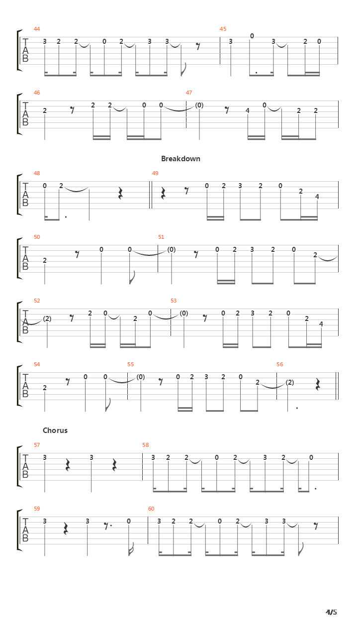 The Way吉他谱