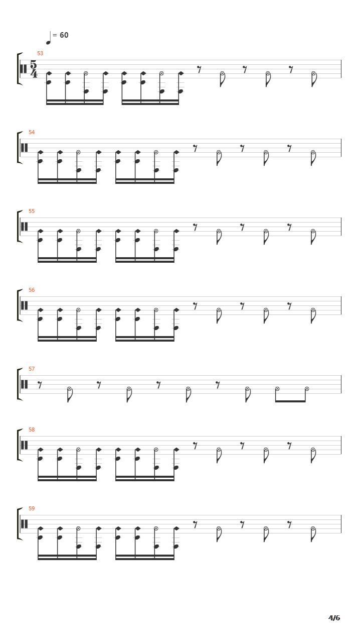 Zachariah吉他谱