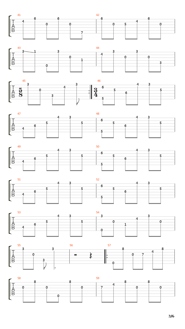 The Air Of Autumn吉他谱
