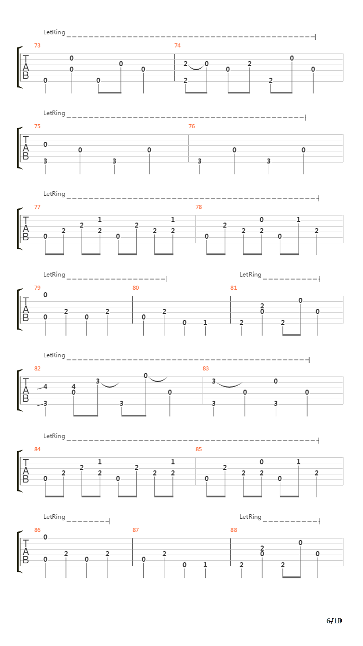 Halfway To A Threeway吉他谱