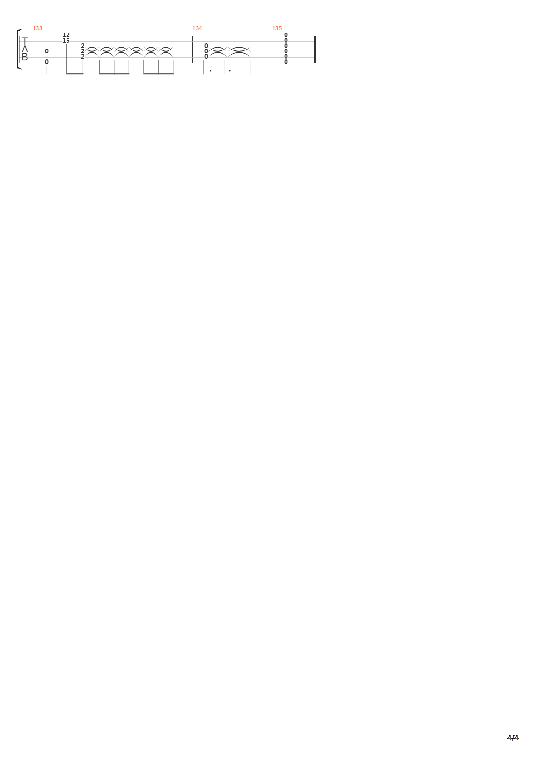 Third Stone From The Sun吉他谱
