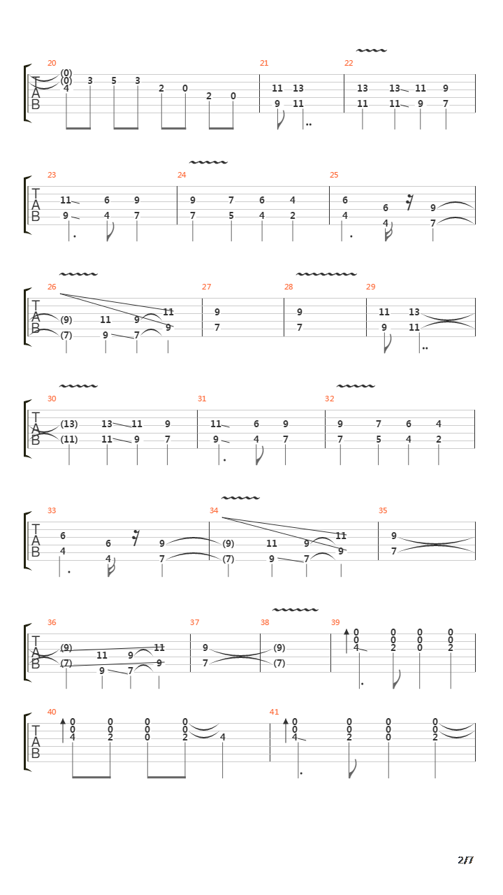 Third Stone From The Sun吉他谱