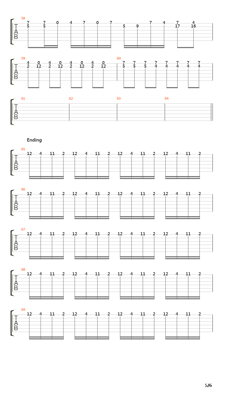Peach Plum Pear吉他谱