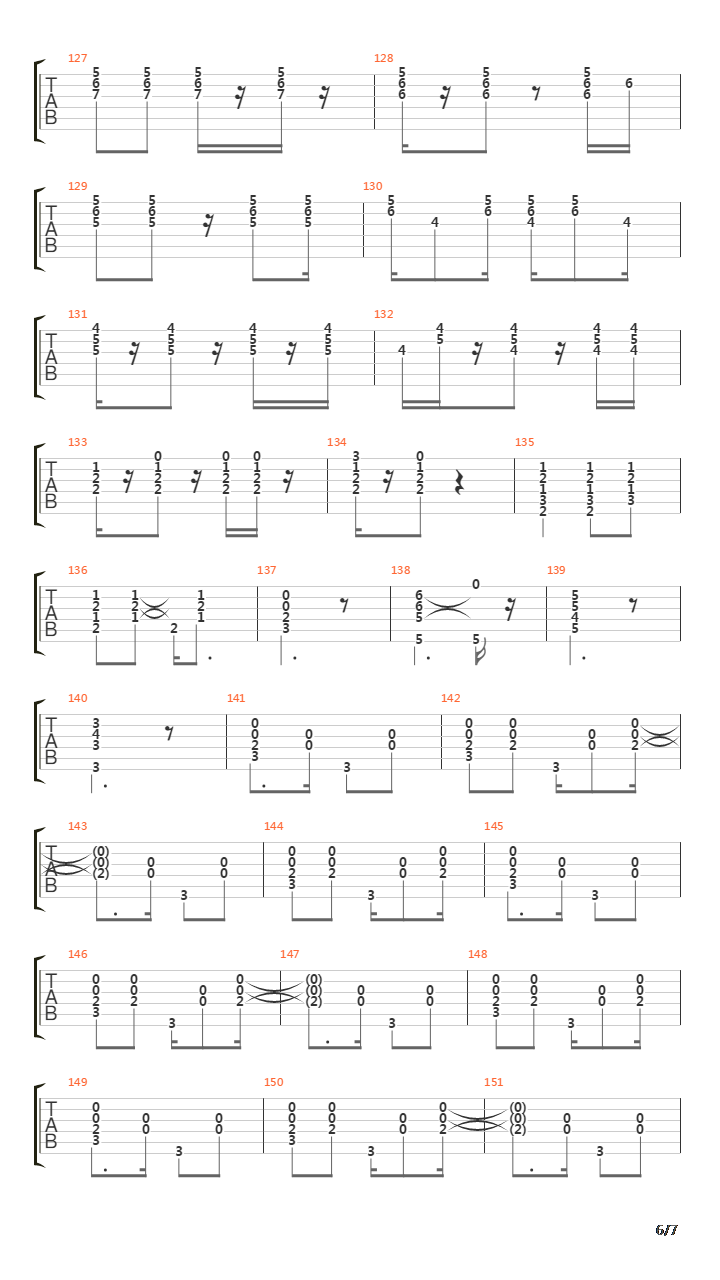Nacao吉他谱