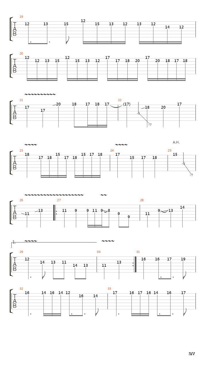 Eternity End - Gpx吉他谱