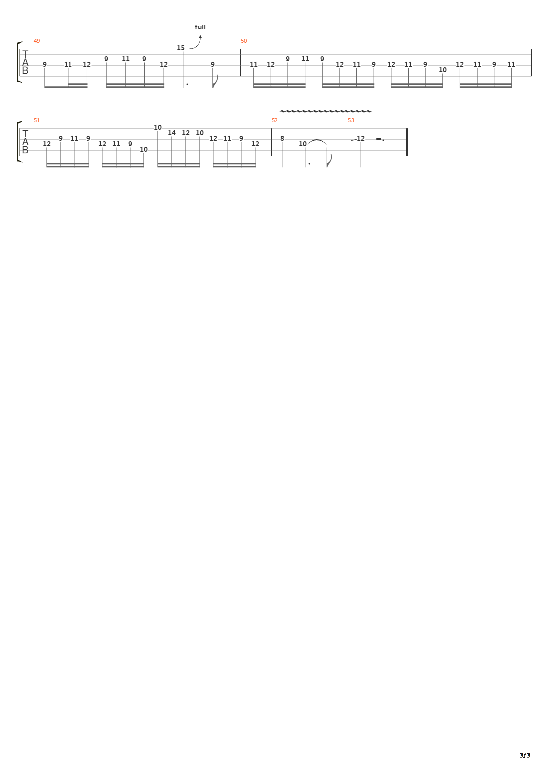 Eternitys End吉他谱