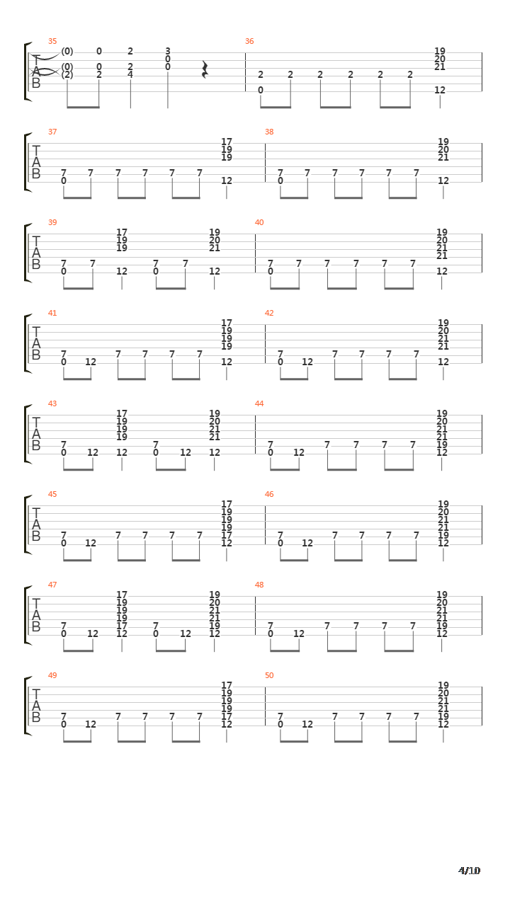 Music吉他谱