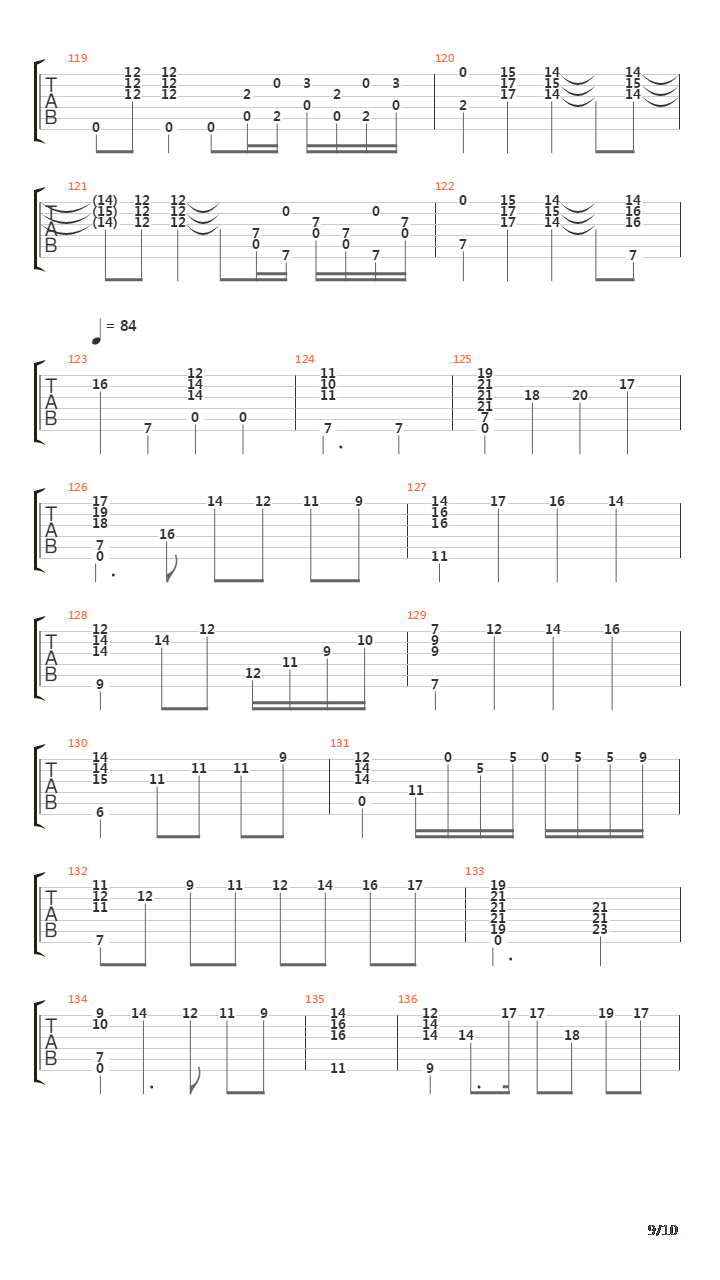 Music吉他谱