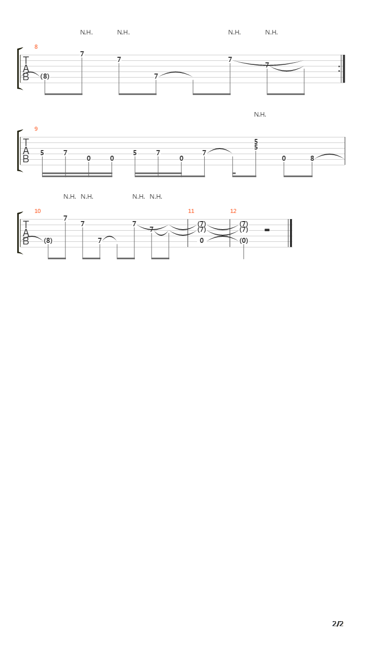 Progressive Bass Concepts Ex10吉他谱