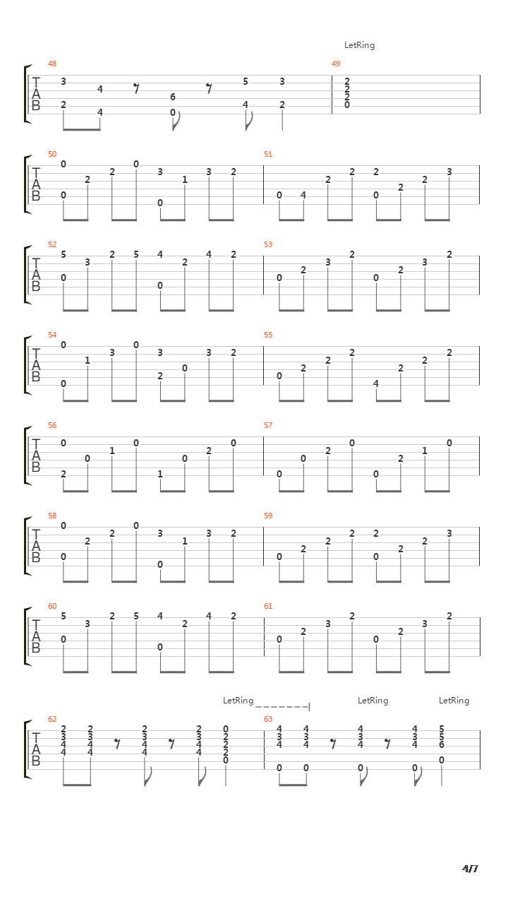 Pegao吉他谱