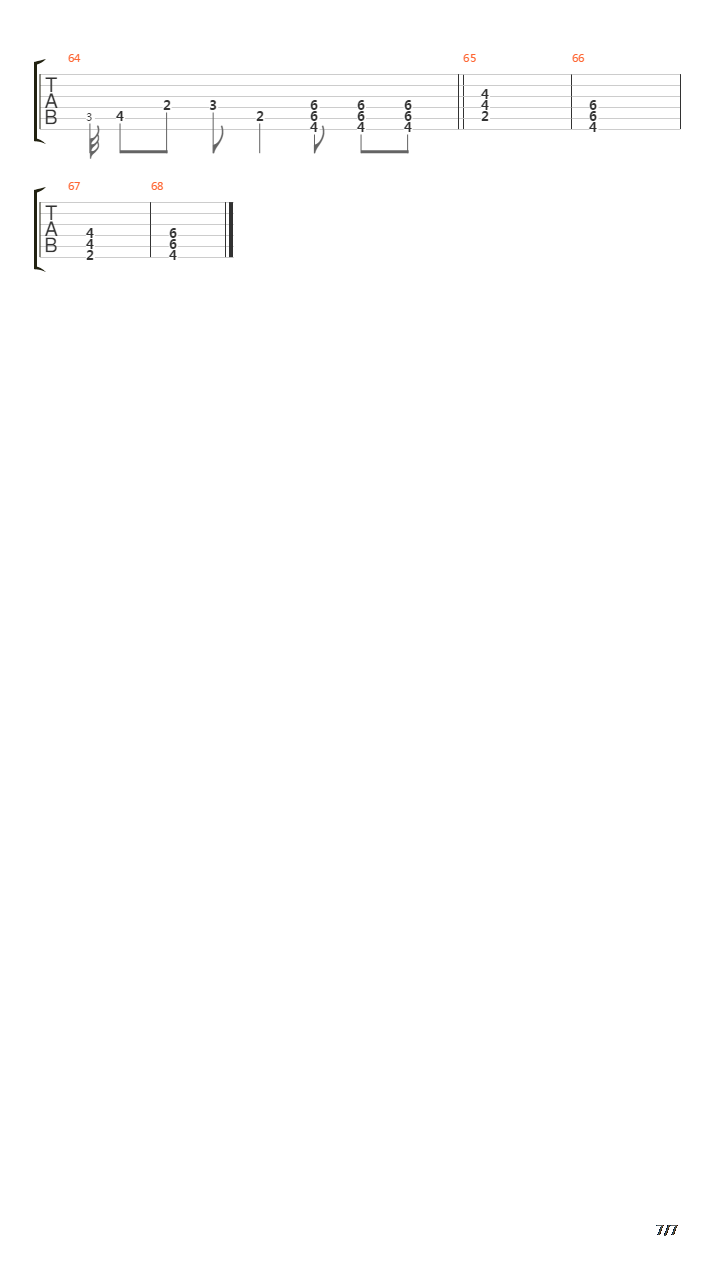Blackpowder吉他谱