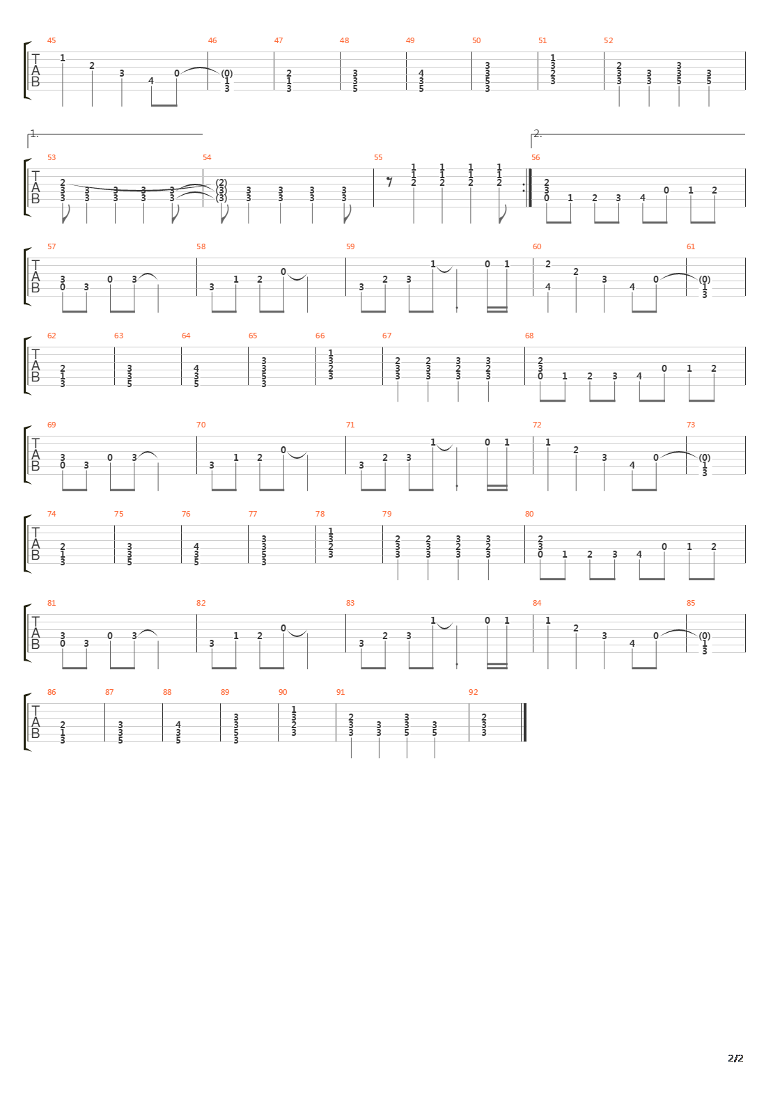 Si On Chantait吉他谱