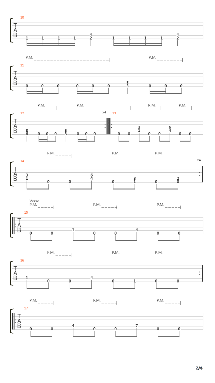 Territoriality吉他谱