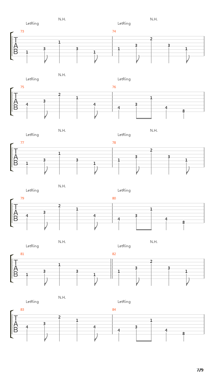 Valami Vget Rt Andante Vers吉他谱