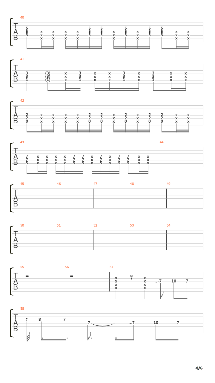 Hakai吉他谱