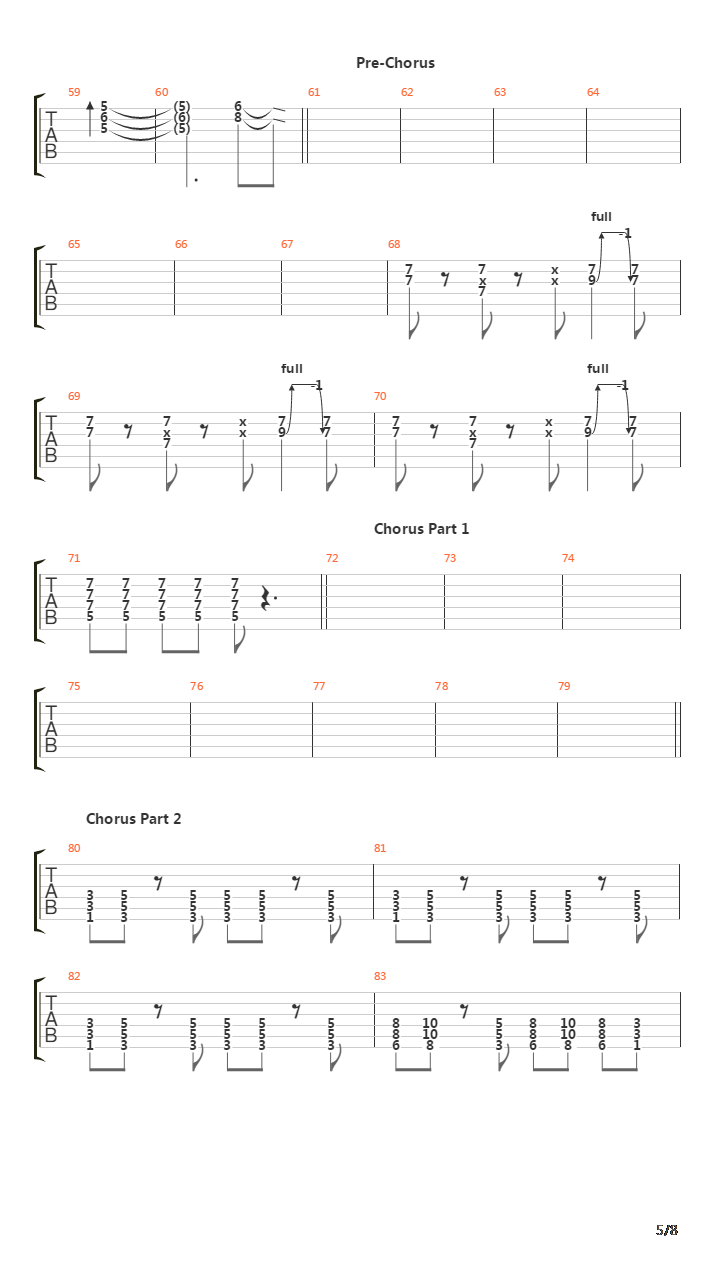 Maestro吉他谱