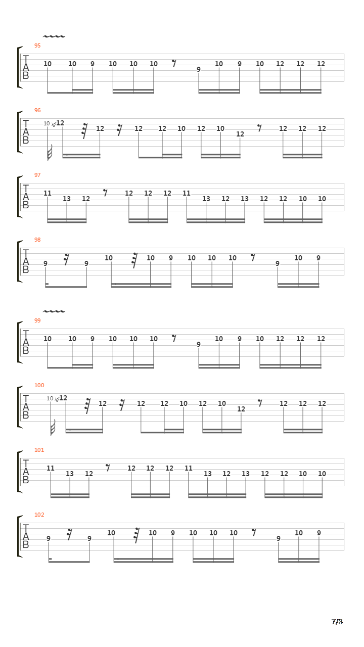 Maestro吉他谱