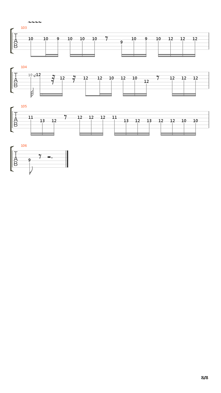 Maestro吉他谱