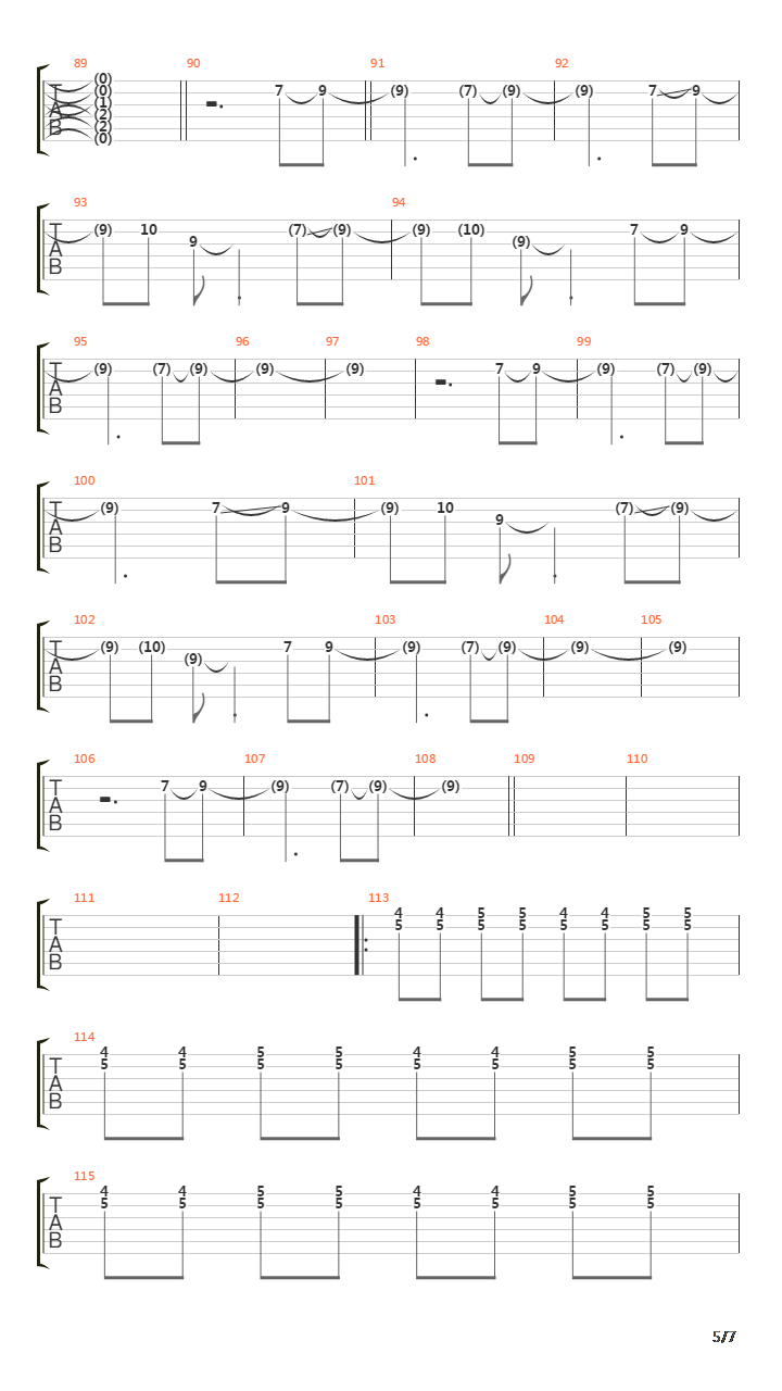 Rain Down On Me吉他谱