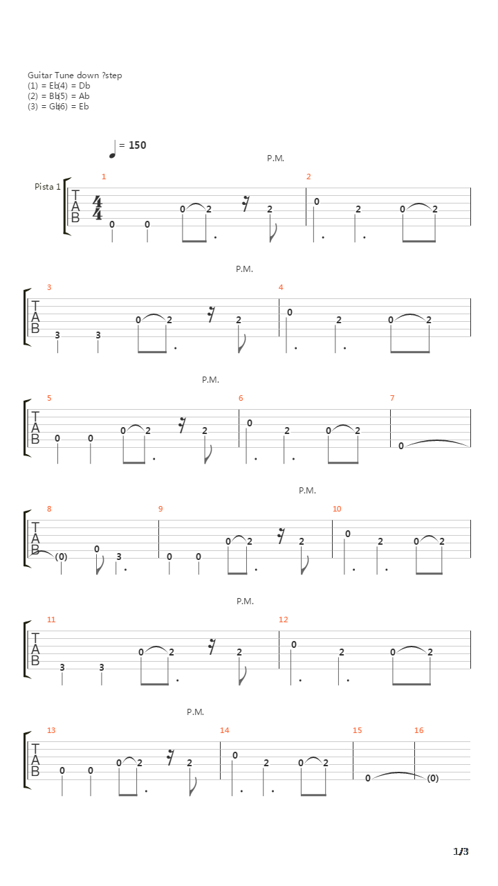 Black吉他谱